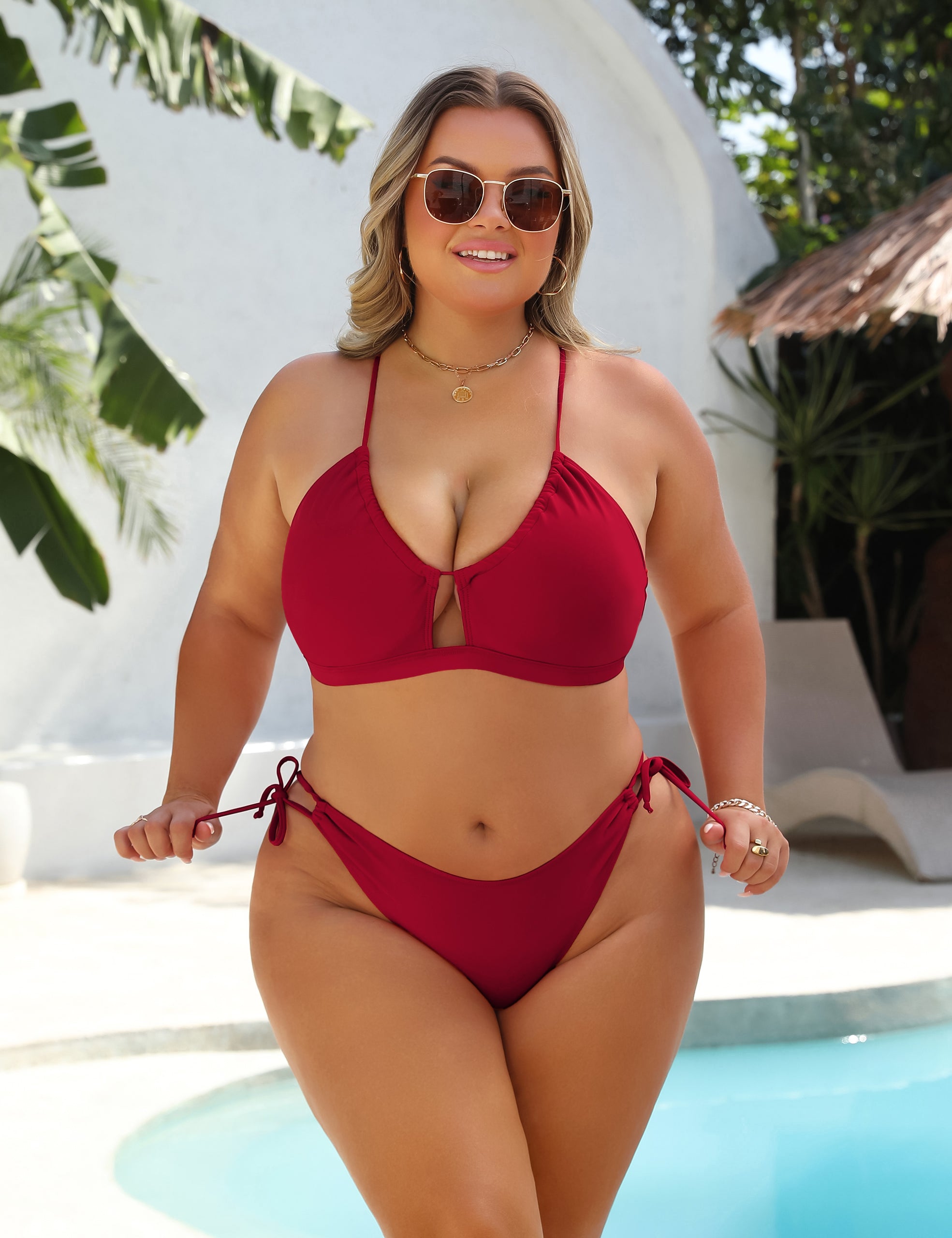 Christina | Ensemble de bikini réglable avec un ajustement flatteur
