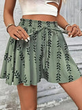 Pantalones cortos acampanados