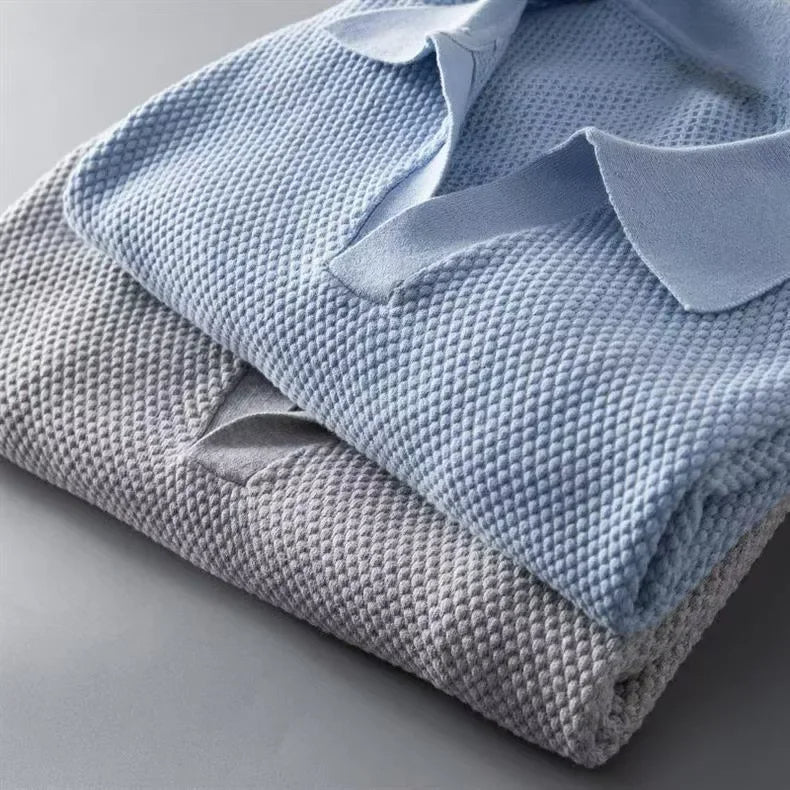 Polo de punto tipo gofre