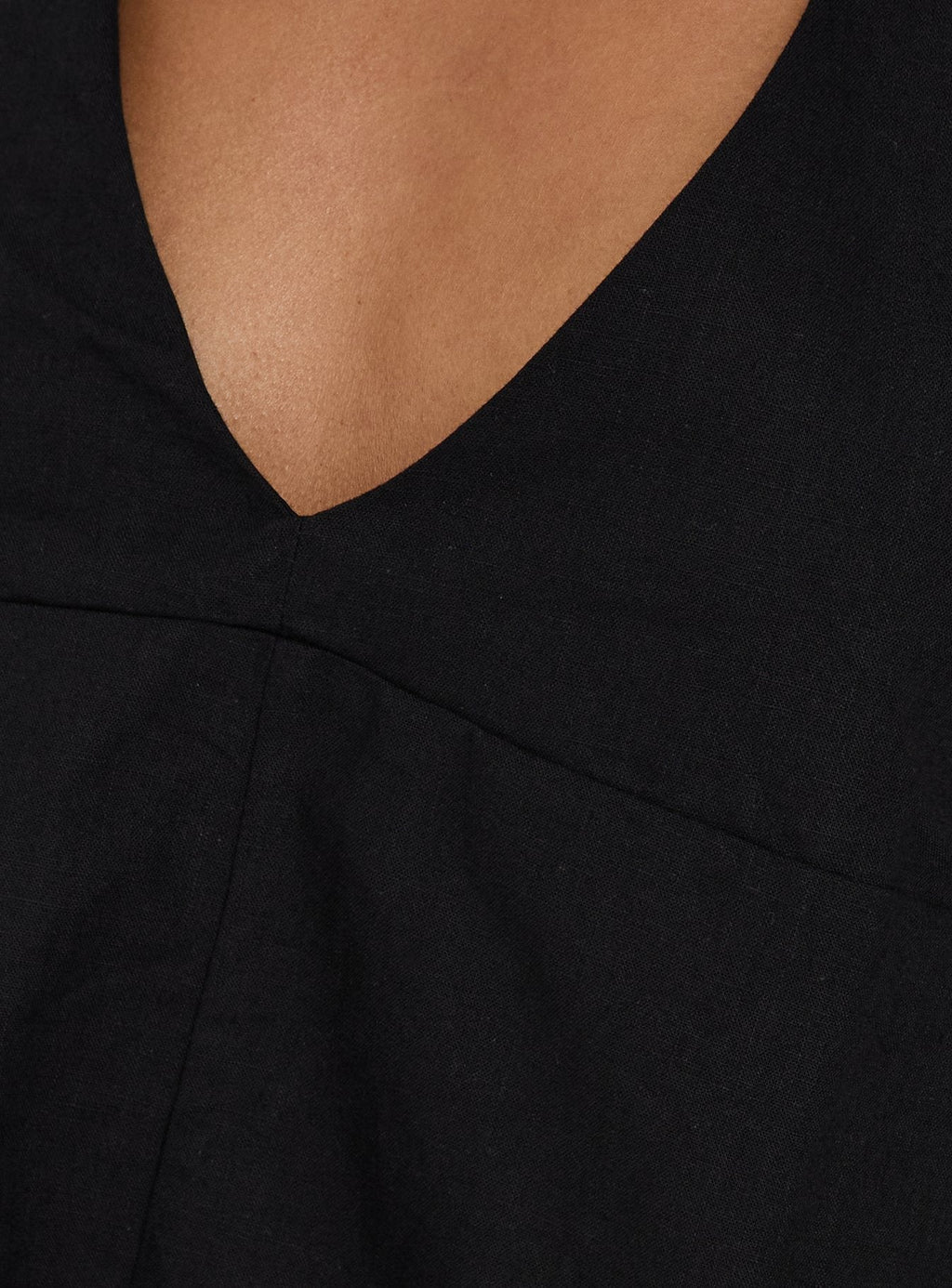 Top halter negro