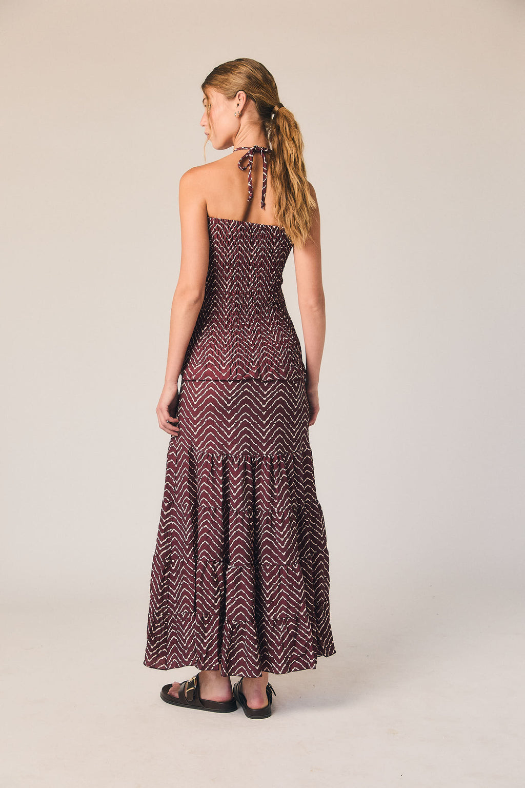 Vestido nido de abeja