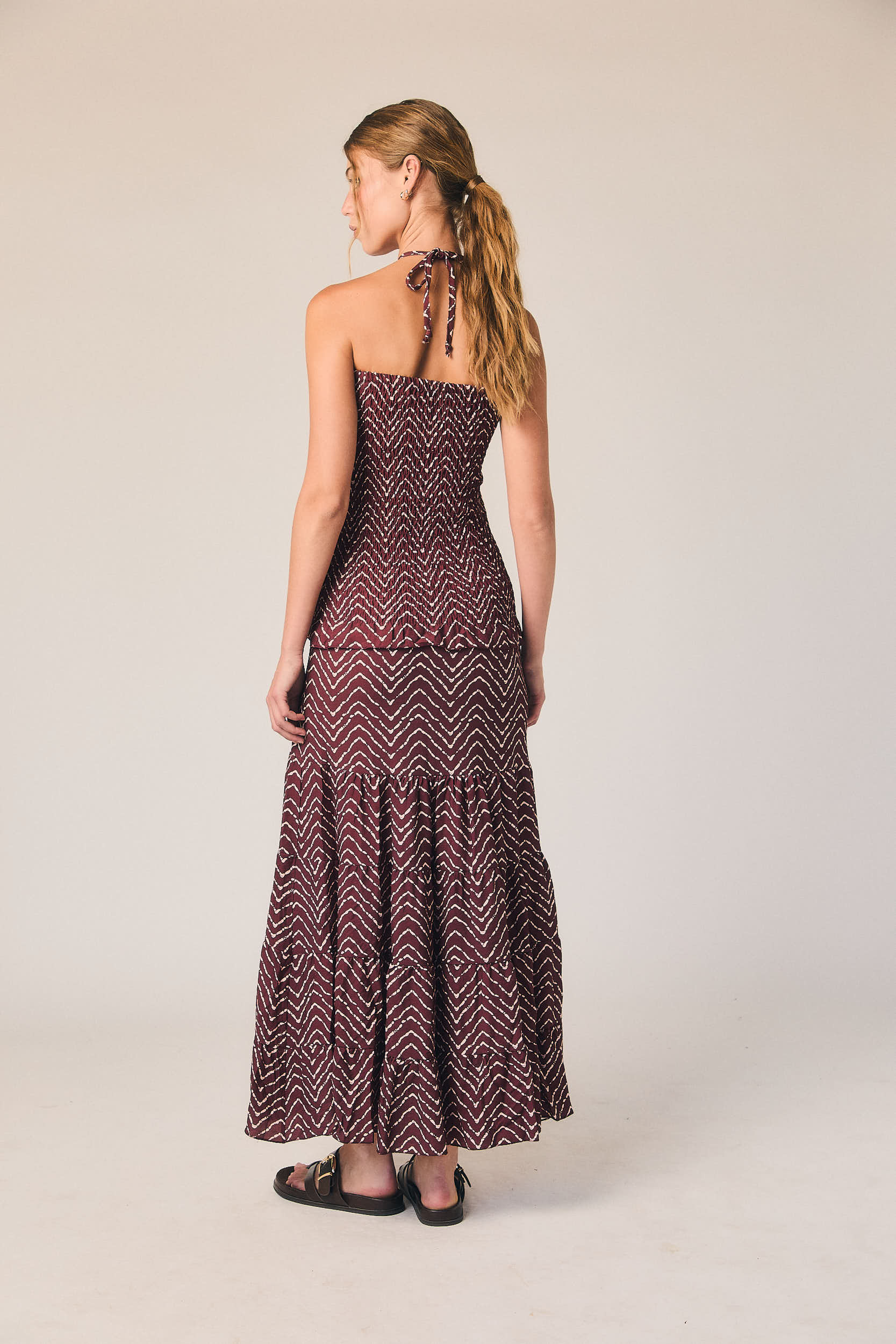 Vestido nido de abeja