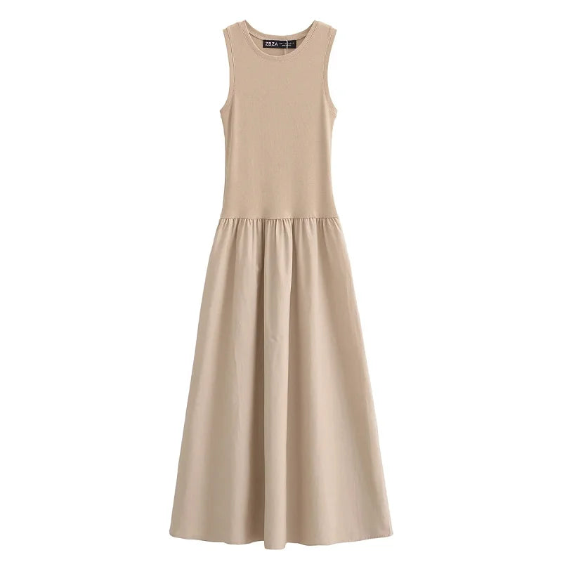 Vestido sin mangas Bianca