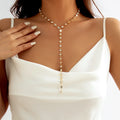 Collar gargantilla con pedrería