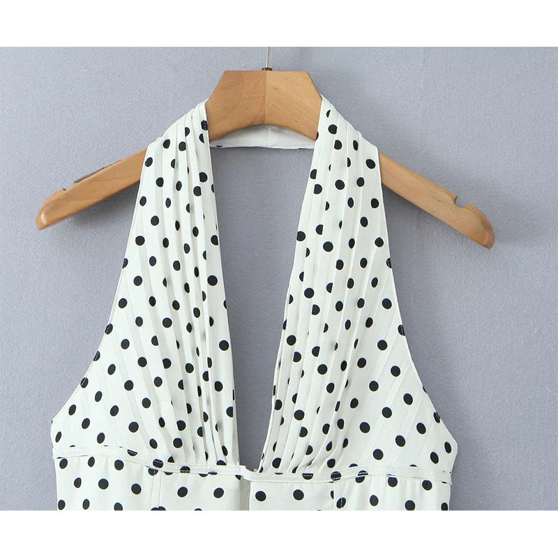 Vestido halter Abril