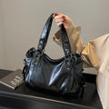 Bolso tote retro de poliuretano