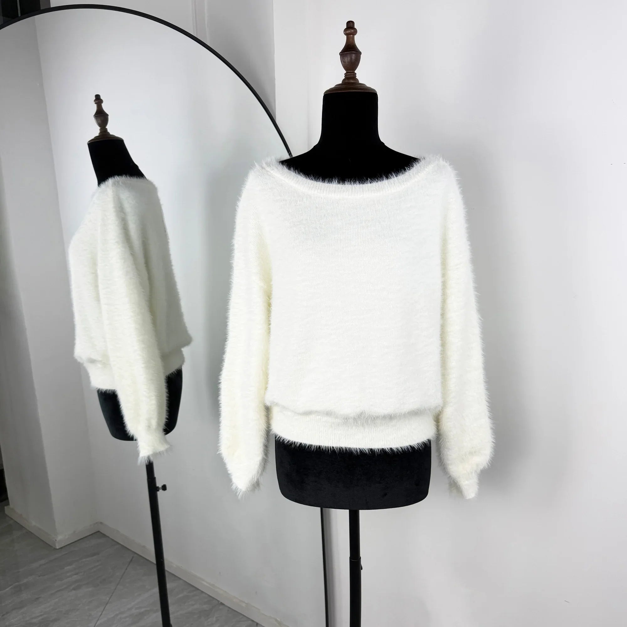 Jersey de felpa de corte holgado