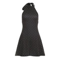 Vestido halter de lunares Valeria