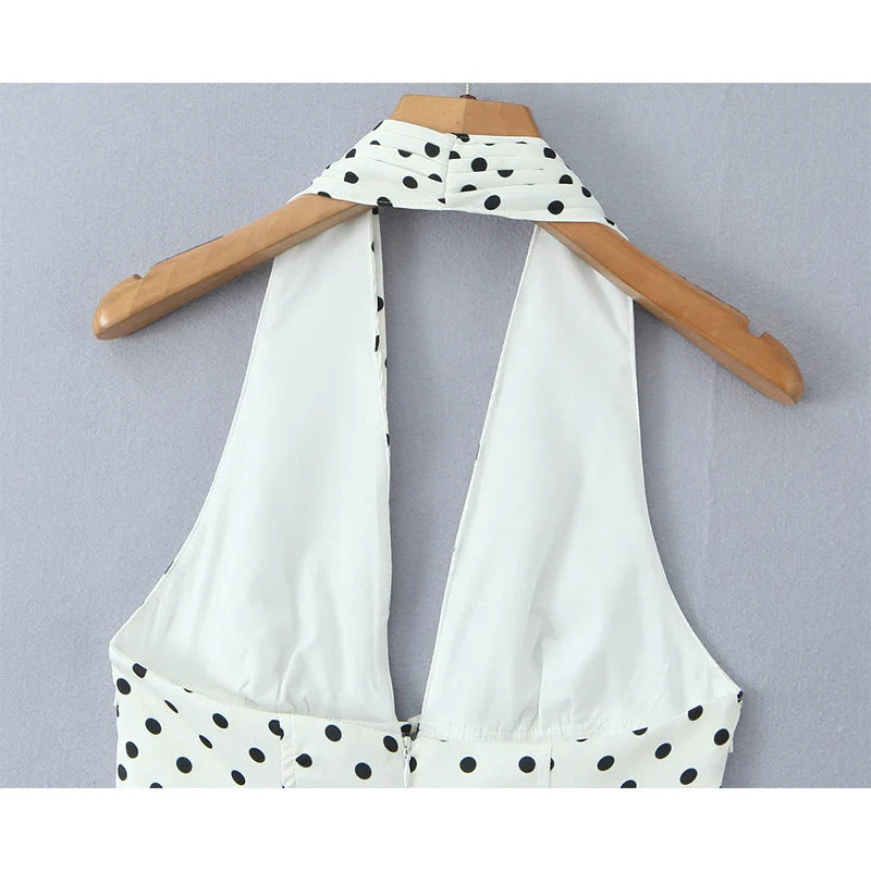 Vestido halter Abril