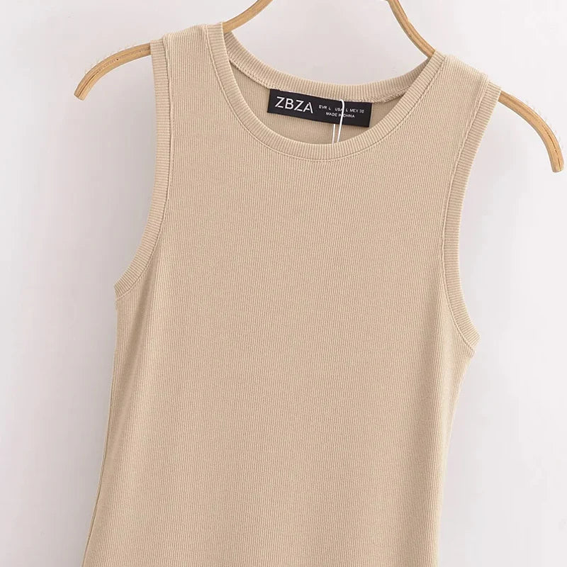 Vestido sin mangas Bianca