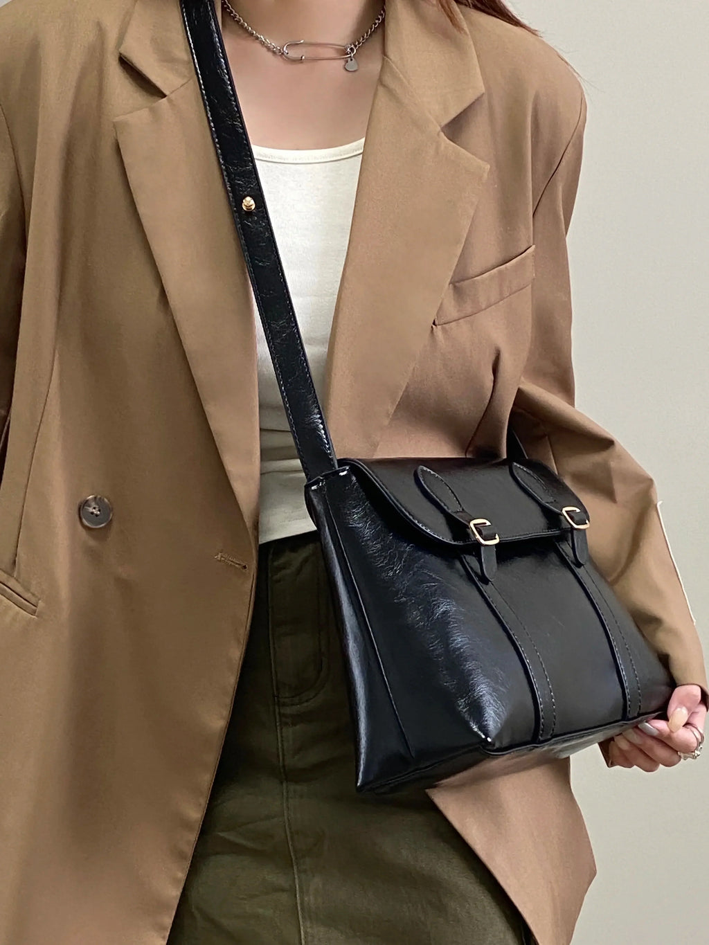 Bolso de piel Alisson