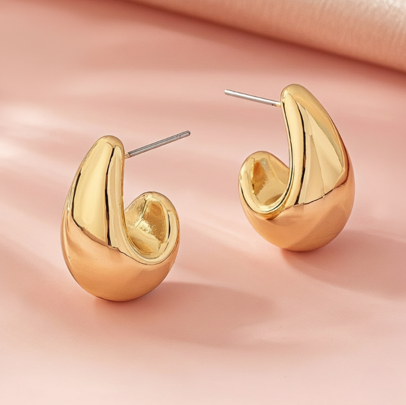 Pendientes en forma de gota