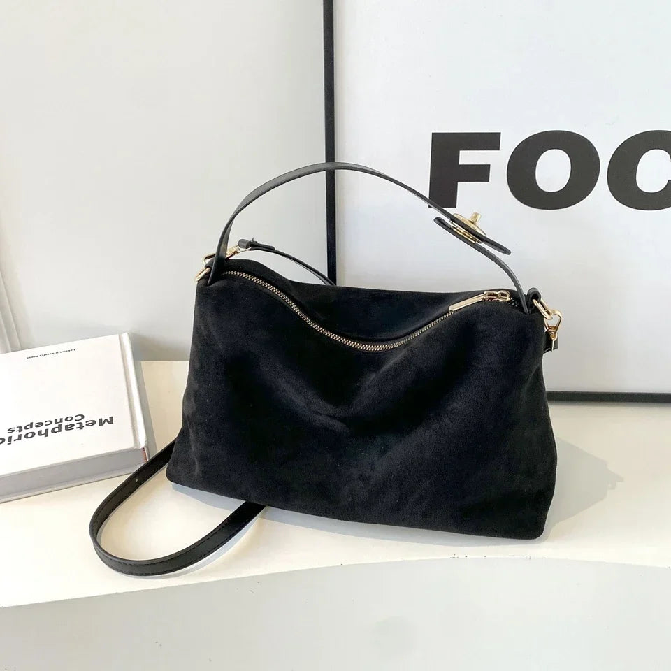 Bolso texturizado de estilo retro