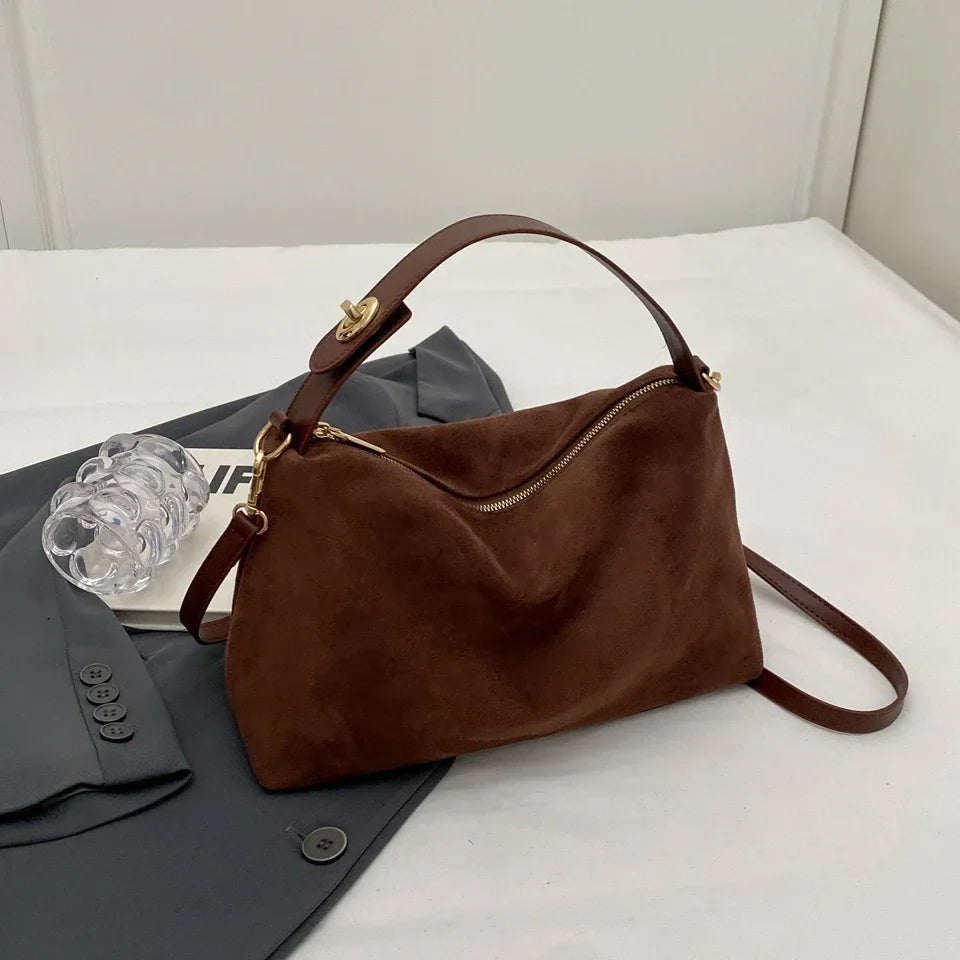 Bolso texturizado de estilo retro
