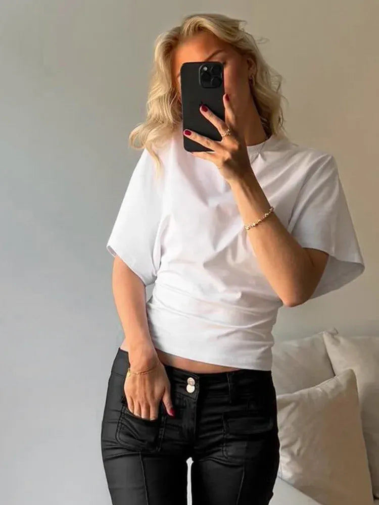 Camiseta corta informal